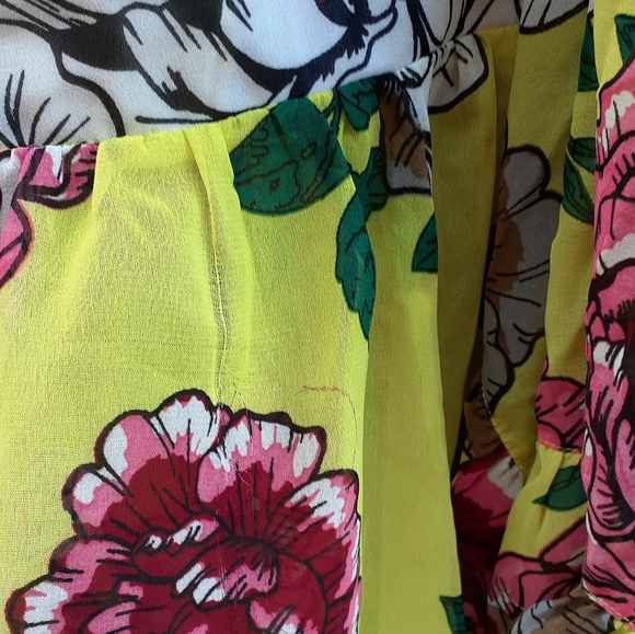 Ashley Stewart Hi Low Chiffon Top 22/24 - Picture 4 of 5